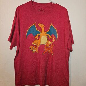 Pokemon Charizard XL Red T-Shirt